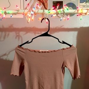 Off the shoulder top